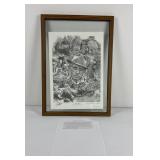 Andrew Warrington Fred Bear Print