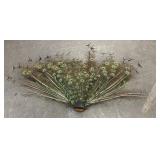 Trophy Taxidermy Peacock Feathers