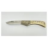 Custom Made Pocket Knife Bob Ogg Arkansas