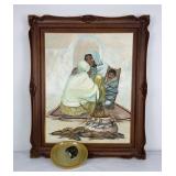 Rena Paradis Indian Painting and Astray Santa Fe