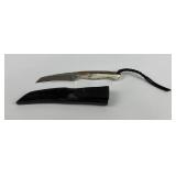 John Perry Custom Made Fossil Mammoth Knife