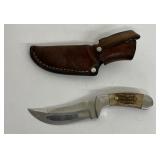 Jason Jacobs Custom Elk Horn Handle Knife