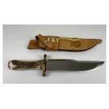 RH Rudy Ruana Bonner Montana 41D Bowie Knife
