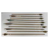 Lot of Vintage Archery Wood Arrows