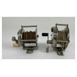 Pair of Antique Fly Fishing Reels Hendryx