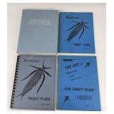 Lot of 4 Montana Trout Flies Books George Grant