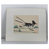 Archie Blackowl Cheyenne Indian Serigraph