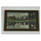 Bear Photo Reflections of Shasta Peaks California