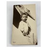 Crow Indian Baby in Teepee Mckay Photo Montana