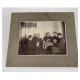 Montana Cabinet Photo of Men Playing Poker
