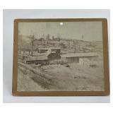 Rare Gilt Edge Montana Mining Photo
