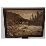 Gallatin River Bozeman Montana Photo Schlechten