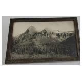 RE Marble Kintla Peak Glacier Park Montana Photo
