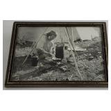 Mckay Indian Photo Montana Red Bird Cooking