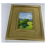 Taylor Lynde Verdant Montana Oil on Board