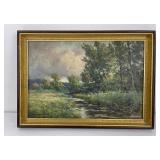 Georges Maroniez Lazy Stream in Spring