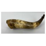 18th Century Scrimshaw Powder Horn
