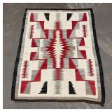 Nice Navajo Indian Ganado Eye Dazzler Rug
