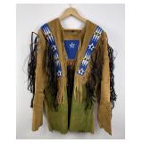 Montana Rendezvous Indian Beaded War Shirt