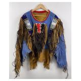 Montana Rendezvous Indian Beaded War Shirt