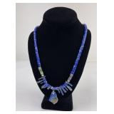 Navajo Lapis Lazuli Trade Bead Necklace