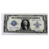 Very Nice 1923 Blue Seal $1 Silver Certificate