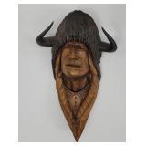 Les Welliver Montana Indian Wood Carving