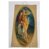 Art Deco Flapper Bathing Beauty Calendar Top