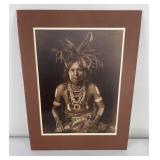 Hopi Snake Priest Edward Curtis Photo