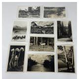 RE Marble Glacier Park Montana RPPC Postcards