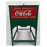 1990s Glasscock Coca Cola Cooler Coke
