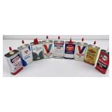 Lot of Handy Oiler Tin Cans Valvoline Penn