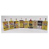 Lot of Handy Oiler Tin Cans Liquid Wrench Rislone