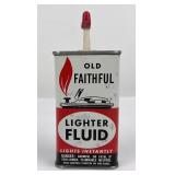 Old Faithful Handy Oiler Lighter Fluid Tin Can