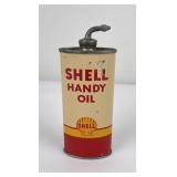 Shell Handy Oiler Tin Can