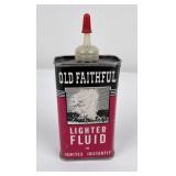Old Faithful Handy Oiler Lighter Fluid Tin Can