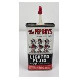 Pep Boys Handy Oiler Lighter Fluid Tin Can