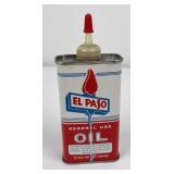 El Paso Handy Oiler Tin Can