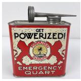Montana Powerized Gasoline Emergency Quart Can