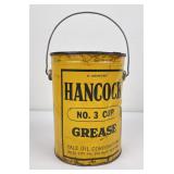 Hancock Grease Tin Can Billing Montana Yale Oil