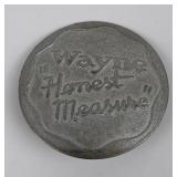 Wayne Honest Measure Gas Pump Emblem