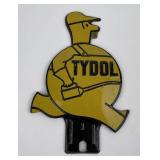 Tydol Man License Plate Topper Yellow