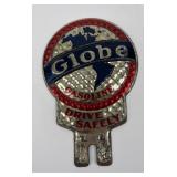 Globe Gasoline License Plate Topper