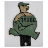 Tydol Man License Plate Topper Green White