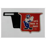 Ford Take it Easy License Plate Topper