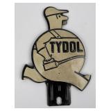 Tydol Man License Plate Topper White