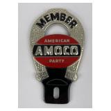 Amoco Horseshoe License Plate Topper