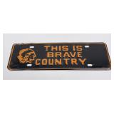 Flathead High School Montana License Plate Topper