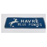 Havre Montana High School License Plate Topper
