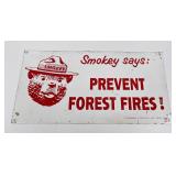 US Forest Service Smokey Bear Sign